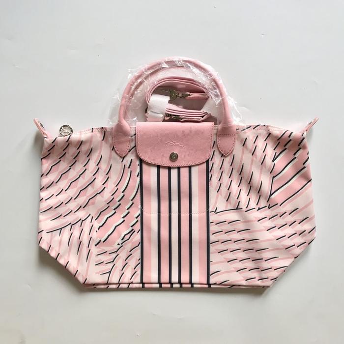 Longchamp neo pastel pink
