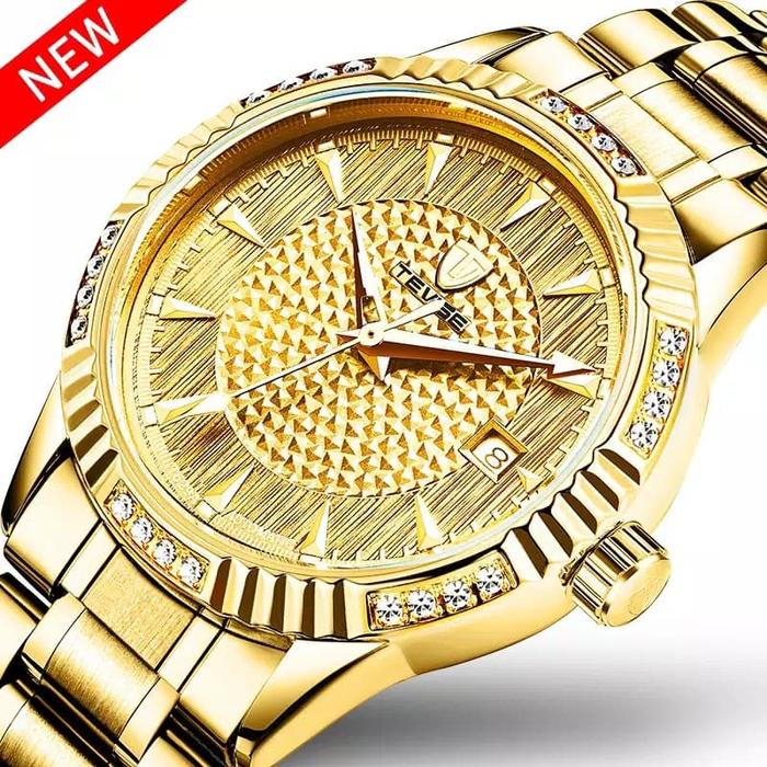 Jam tangan Tevise Automatic Diamond Dial DATEJUST