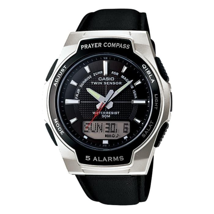 Casio CPW-500HL-1A / CPW 500HL Islamic Prayer Compass Watch Original
