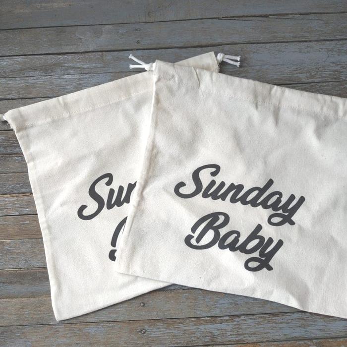 Pouch serut ukuran 25x25