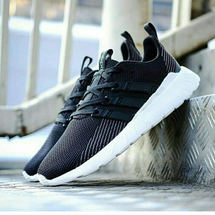 ADIDAS QUESTAR FLOW BLACK WHITE