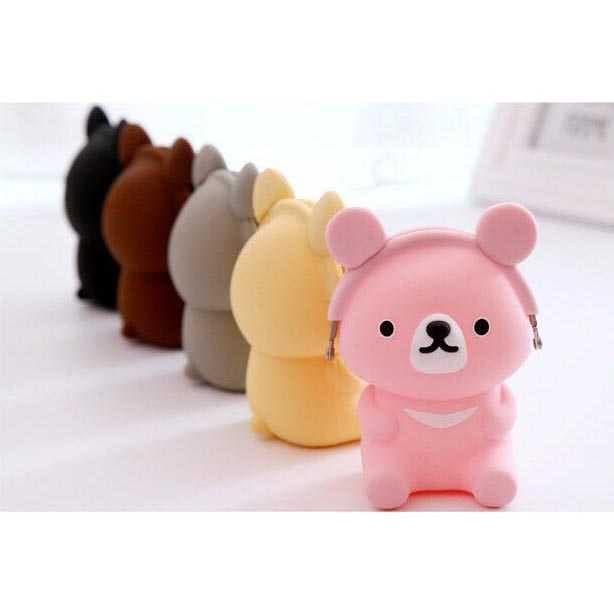 Dompet Coin Rilakkuma Pink