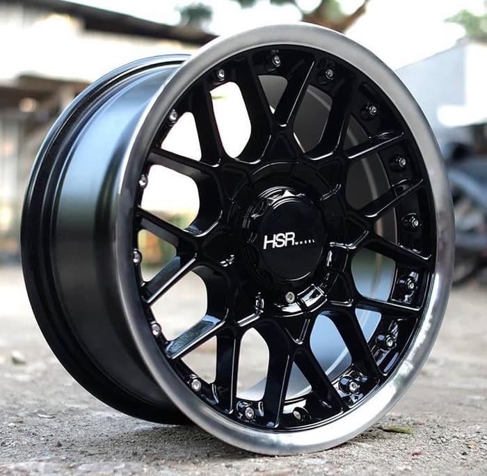 Velg Mobil Ring 15 HSR FORMULA Lebar Celong 7-8 Hole 4 Model Terbaru