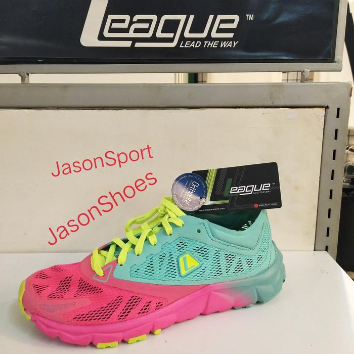 Sepatu league cewe running shoes perempuan volans 2.5 women original