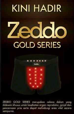 Celana Dalam Zeddo Gold Series - Celana Dalam Kesehatan