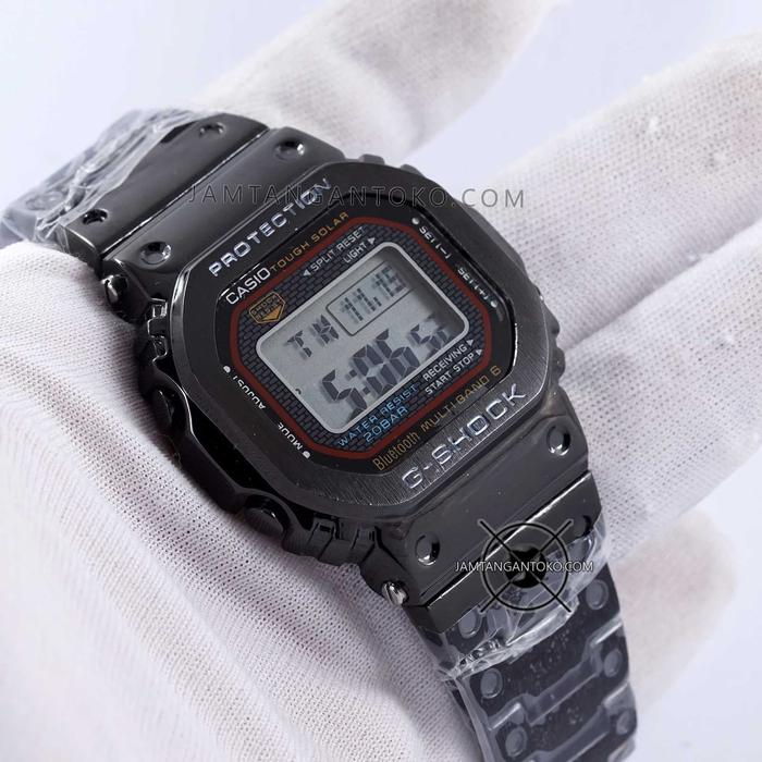 Jam Casio G Shock GMW-B5000TFC-1 Full Black Rantai GMWB5000 Ori BM