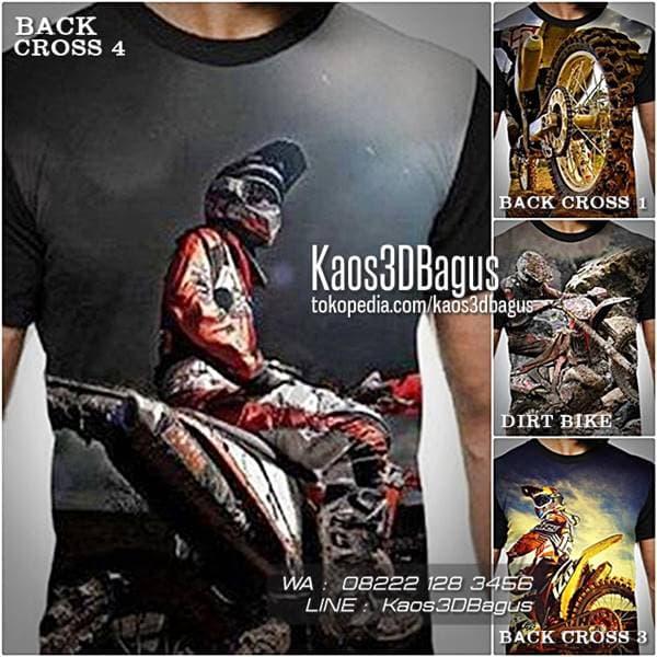 Kaos MOTOCROSS | Kaos TRAIL | Kaos 3D Tema Motocross