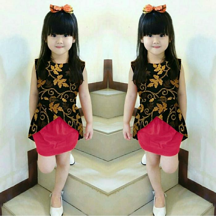 Set Zeza Kids Usia 2th-5th Baju Anak Perempuan Setelan Anak Perempuan