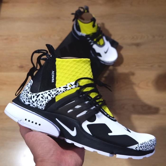 Acronym x Nike Air Presto Mid "Dynamic Yellow"