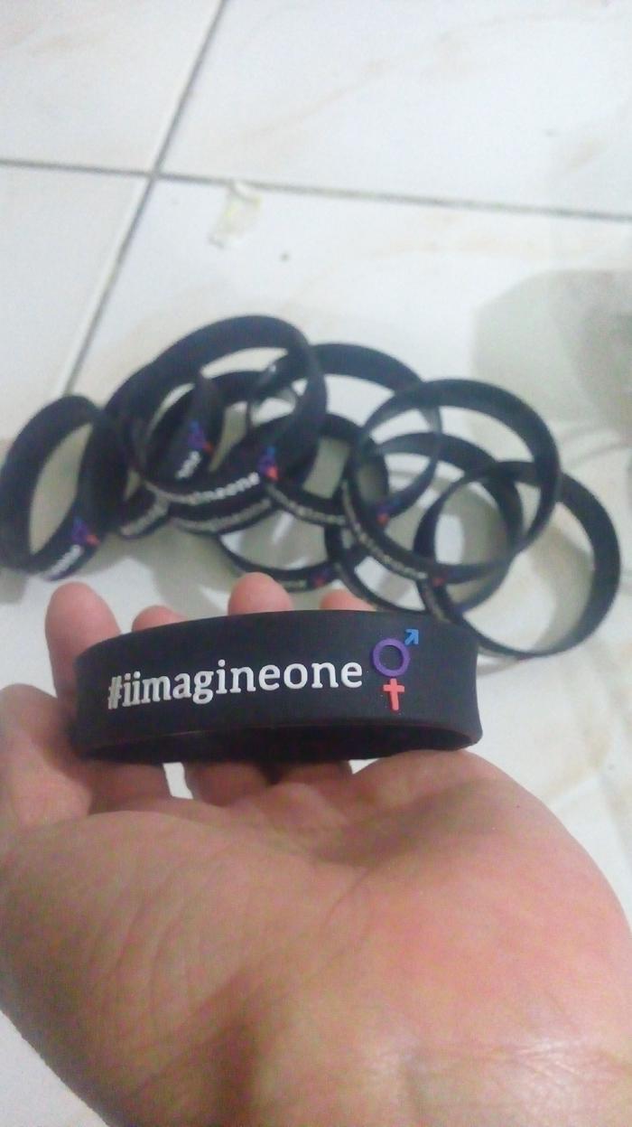 gelang rubber custom