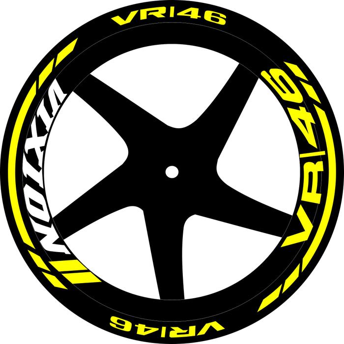 decal sticker rims velg custom vixion