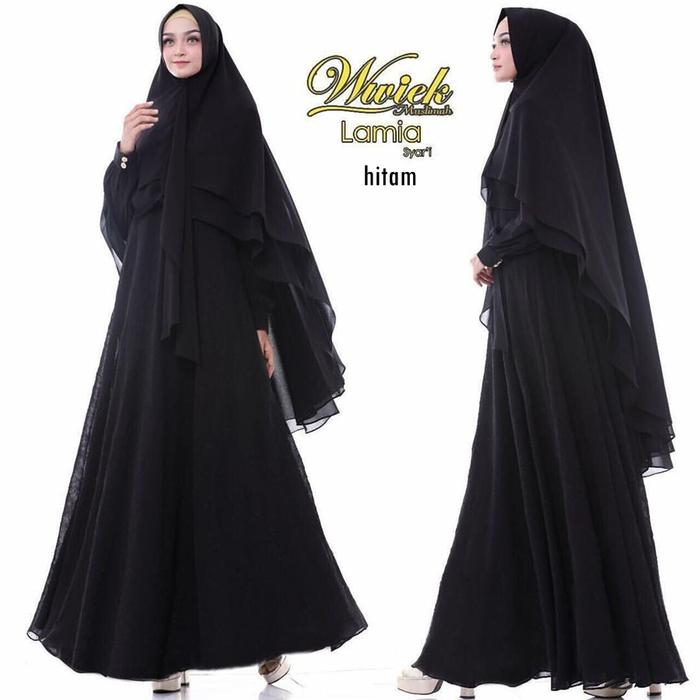 Syari Lamia by Wiwiek Muslimah / Set Dress Khimar