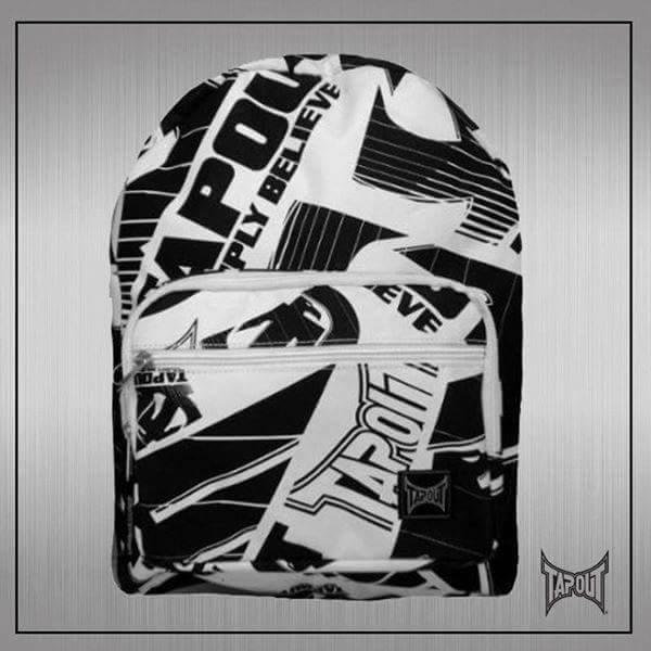 TAP OUT "Digi" Backpack - Black/White