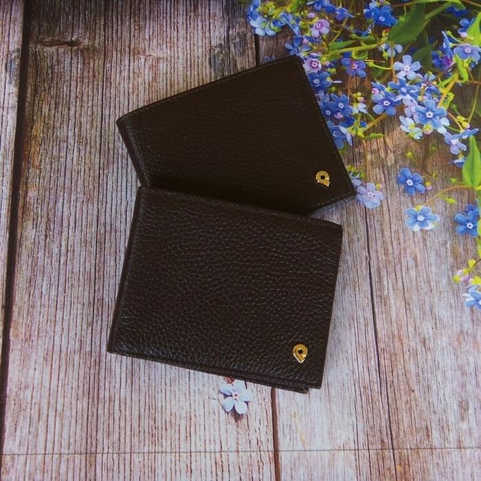 Dompet Kulit Papillon Original D757 Kopi Pria Cowok