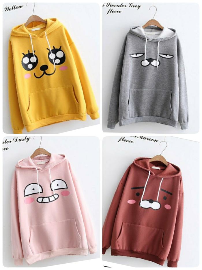 emoticon sweater lucu/sweater lucu murah/sweater agb remaja