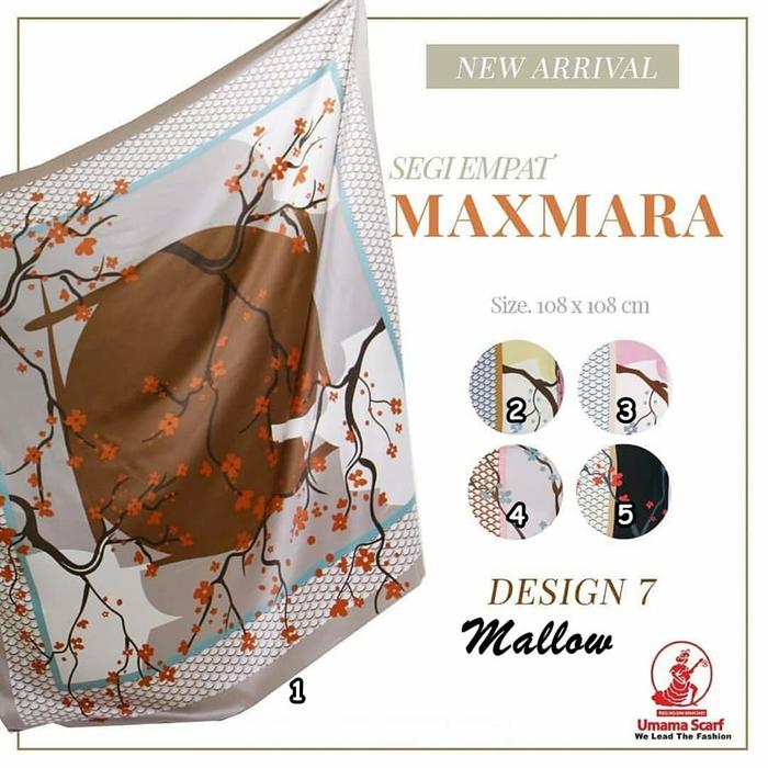 UMAMA Maxmarra Mallow scarf
