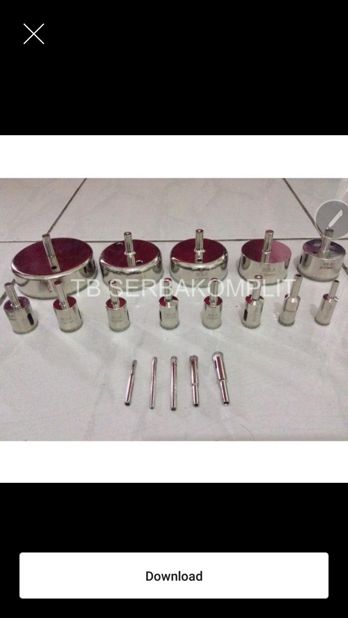 mata bot batu akik 13mm bor kaca bor keramik bor granit