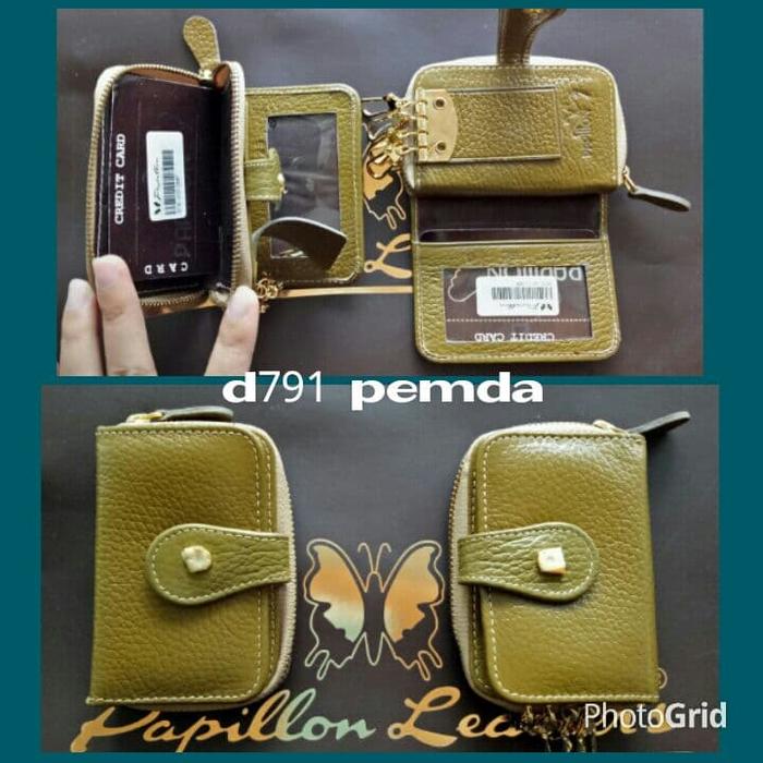 Dompet Kulit Papillon Original D791 Pemda STNK Gantungan Kunci