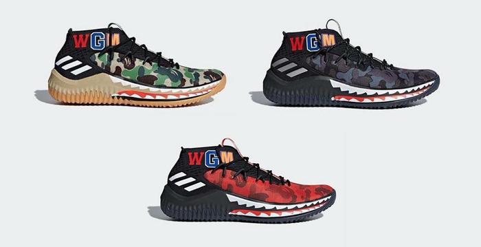 Adidas Dame 4  Bape