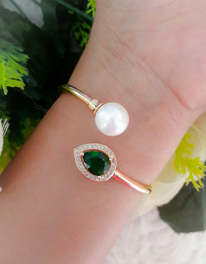 gelang mutiara tawar asli lombok / mutiara lombok / mutiara asli