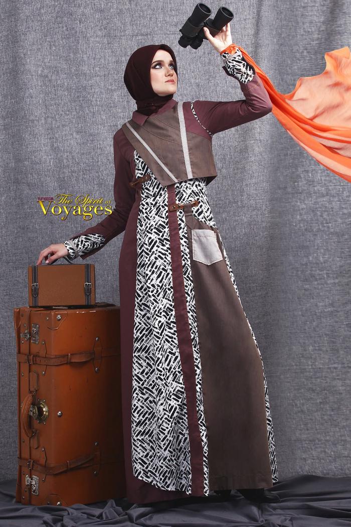 GAMIS PESTA / MAXI DRESS - TUNEECA THE SPIRIT OF VOYAGES T-0118036