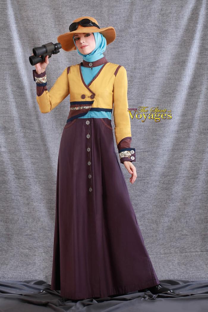 GAMIS PESTA / MAXI DRESS - TUNEECA THE SPIRIT OF VOYAGES T-0118077