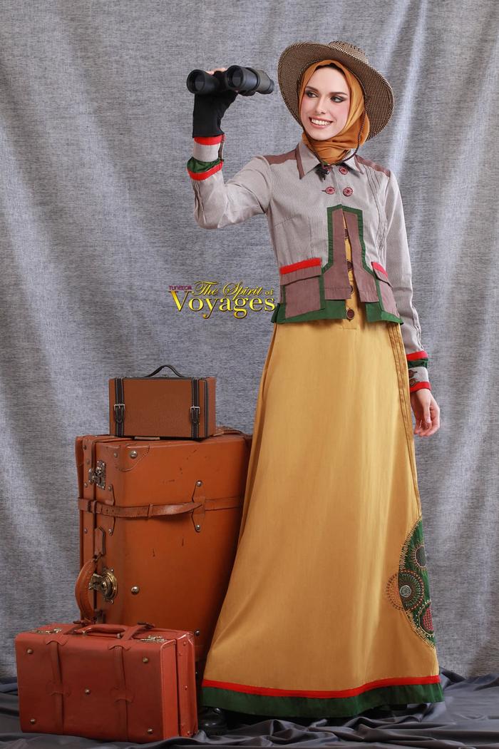 GAMIS PESTA / MAXI DRESS - TUNEECA THE SPIRIT OF VOYAGES T-0118080