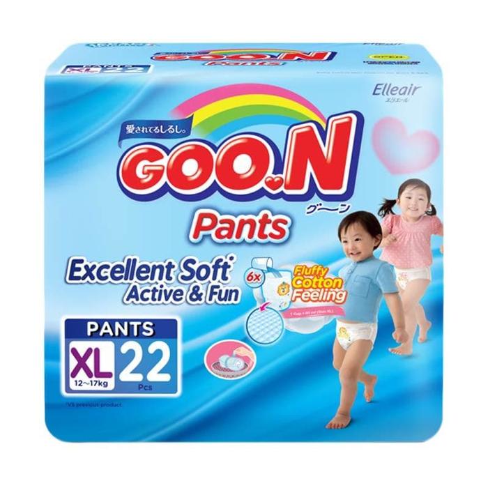 Goon Pants Popok Bayi [Size XL/22 Pcs]