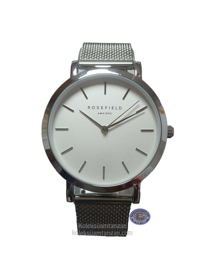 JAM TANGAN PRIA ROSEFIELD MWS-M40 SILVER ORIGINAL GARANSI RESMI