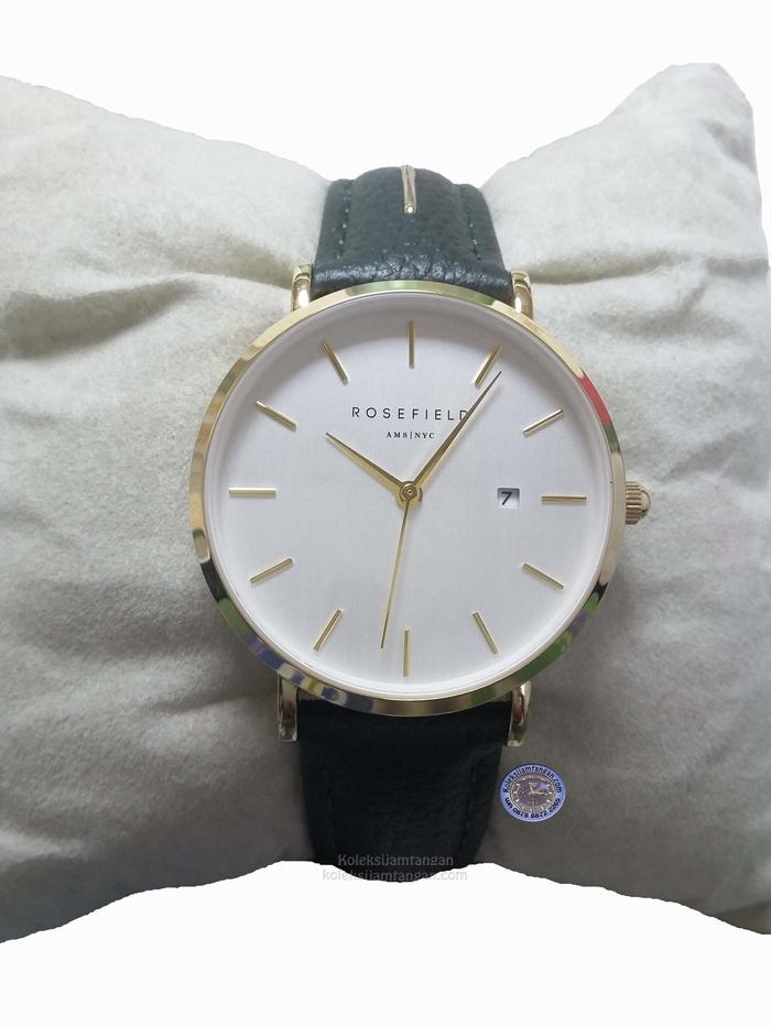 JAM TANGAN WANITA ROSEFIELD SIAD-I83 GOLD WHITE ORIGINAL GARANSI RESMI