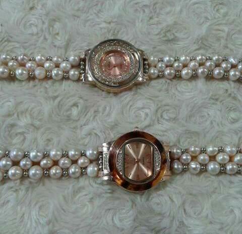 jam tangan mutiara tawar / mutiara lombok / mutiara asli