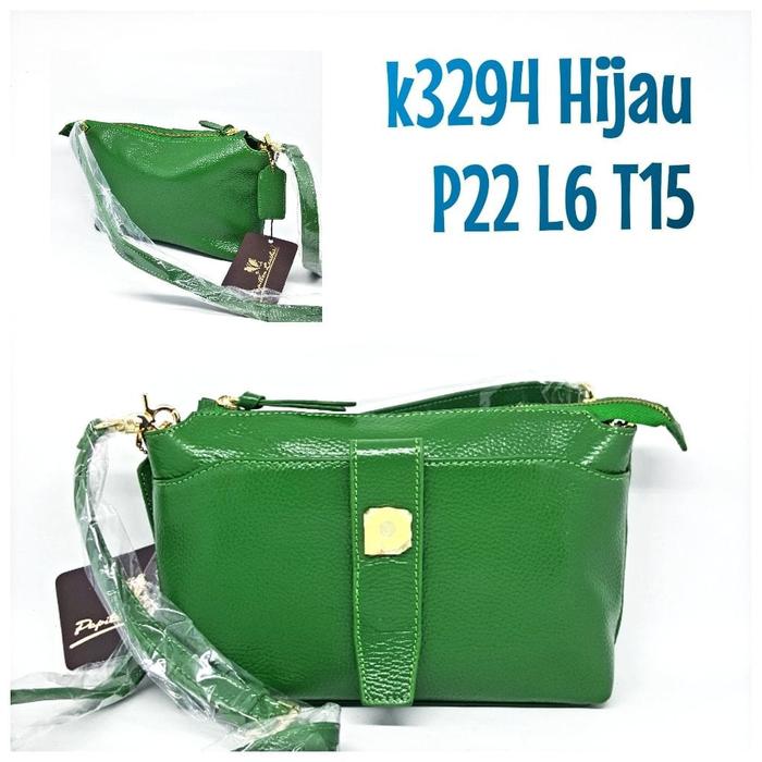 Tas Kulit Papillon Original K3294 Hijau