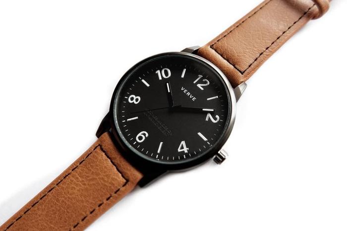 Jam Tangan Verve Monaco Midnight Brown