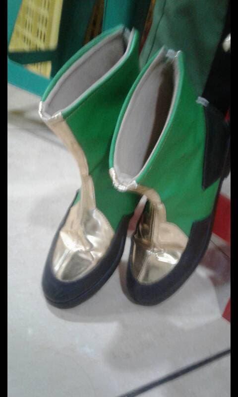 Sinon/shino ordinal scale SAO cosplay sepatu / boots