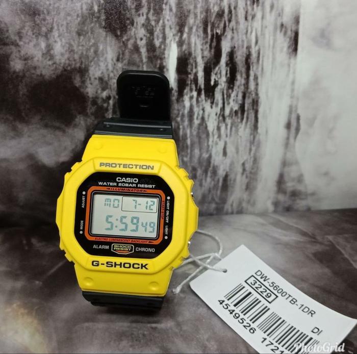 Gshock DW5600TB series original bergaransi resmi
