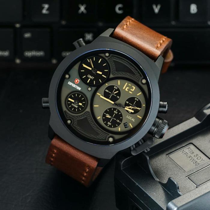 EXPEDITION E 6396 LEATHER BROWN