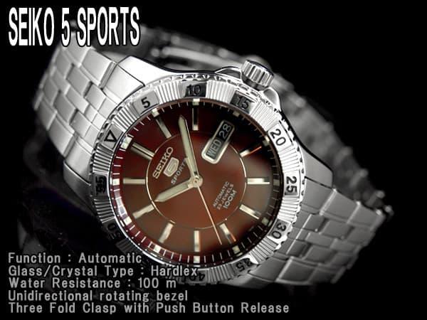 Jam Tangan Seiko 5 Sports Original SNZJ25K1 ORIGINAL100%