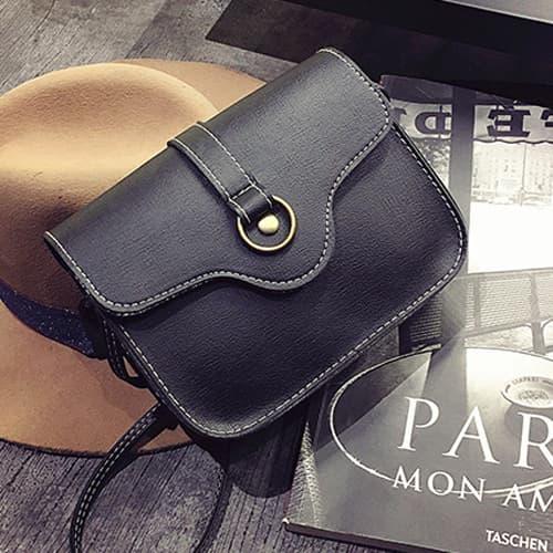 tas selempang cewek sling bag wanita korea simple retro rusty bta351