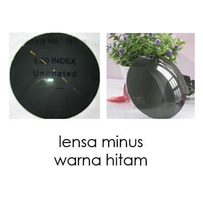 Lensa Minus Warna Hitam s/d minus 5