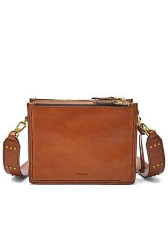 Tas Fossil Campbell Crossbody Brown