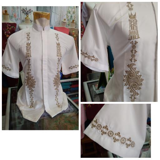 baju koko bordiran bukittinggi