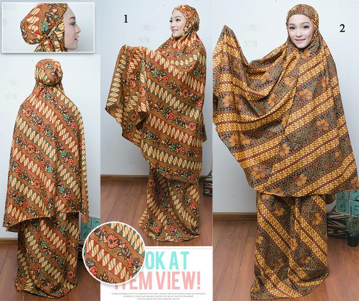 komariyah mukena batik busana muslim wanita