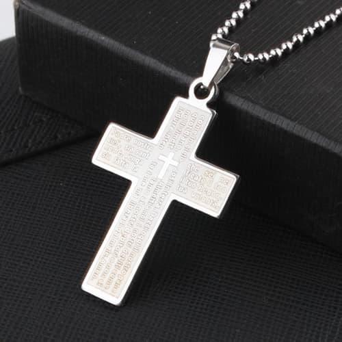 Kalung Holy Bible Stainless Steel