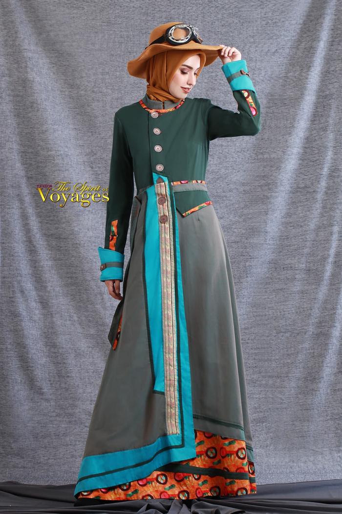 GAMIS PESTA / MAXI DRESS - TUNEECA THE SPIRIT OF VOYAGES T-0118009