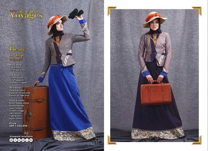 GAMIS PESTA / MAXI DRESS - TUNEECA THE SPIRIT OF VOYAGES T-0118027