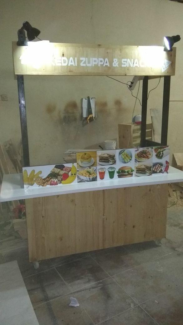 booth zuppa soup jati belanda / rombong / gerobak