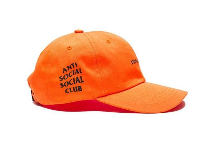 Topi Anti Social Social Club Korea Orange Paranoid