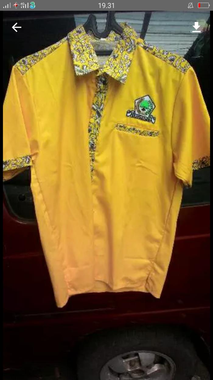 kemeja partai golkar batik