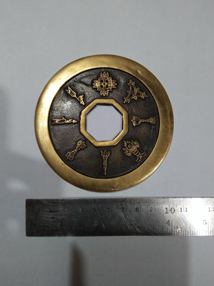 pis bolong  Dewata Nawa Sanga 10 cm