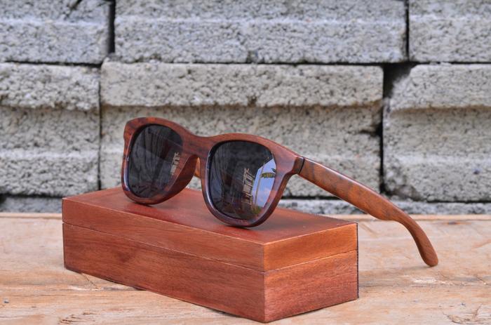 kacamata minus kayu original skull rider sunglass kayu polarize